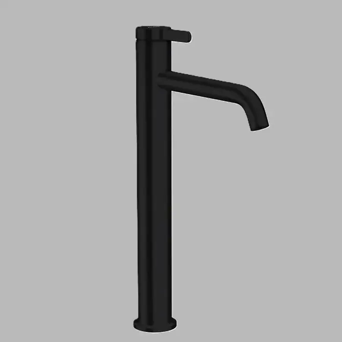Ofertă limitată Baterie lavoar monocomanda inalta 260, cu ventil deschis, negru mat (Matt Black), Axor One 48002670