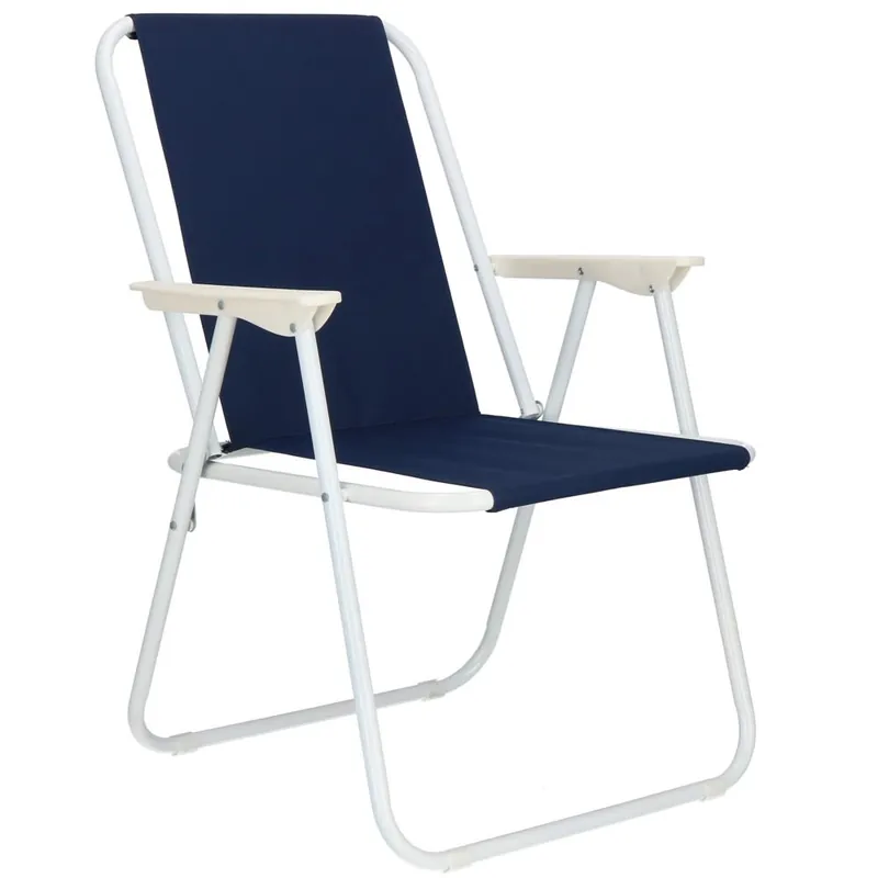 Scaun de plaja Sersimo GC049, pliabil, 100kg, 52x74cm, bleumarin Popular