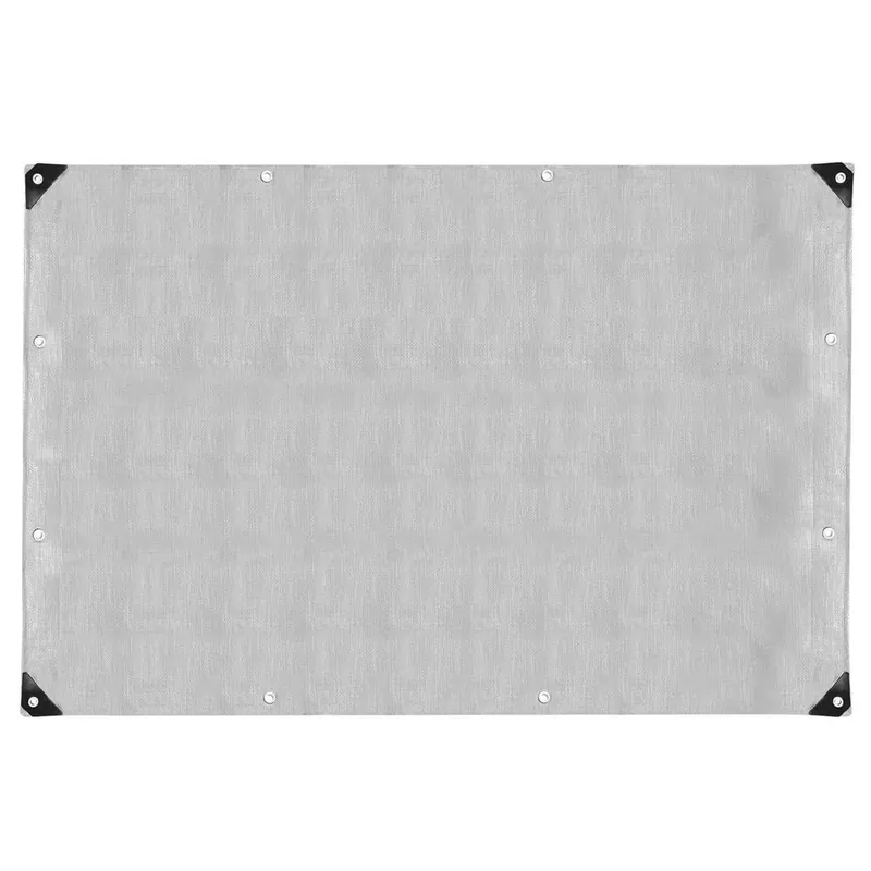 Prelata din polietilena impermeabila laminata, 270g/m2, 4x5m, gri Livrare expres
