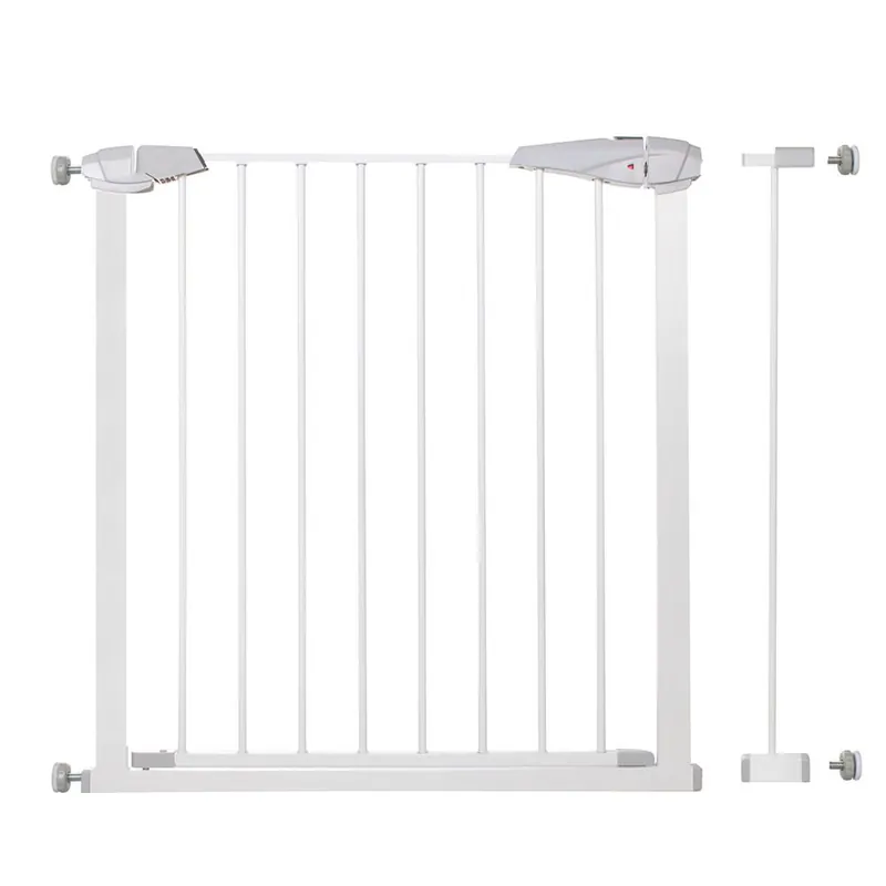 Noutate Poarta de siguranta Safety Gate pentru scari, ajustabila 83-92 cm, din otel, alba