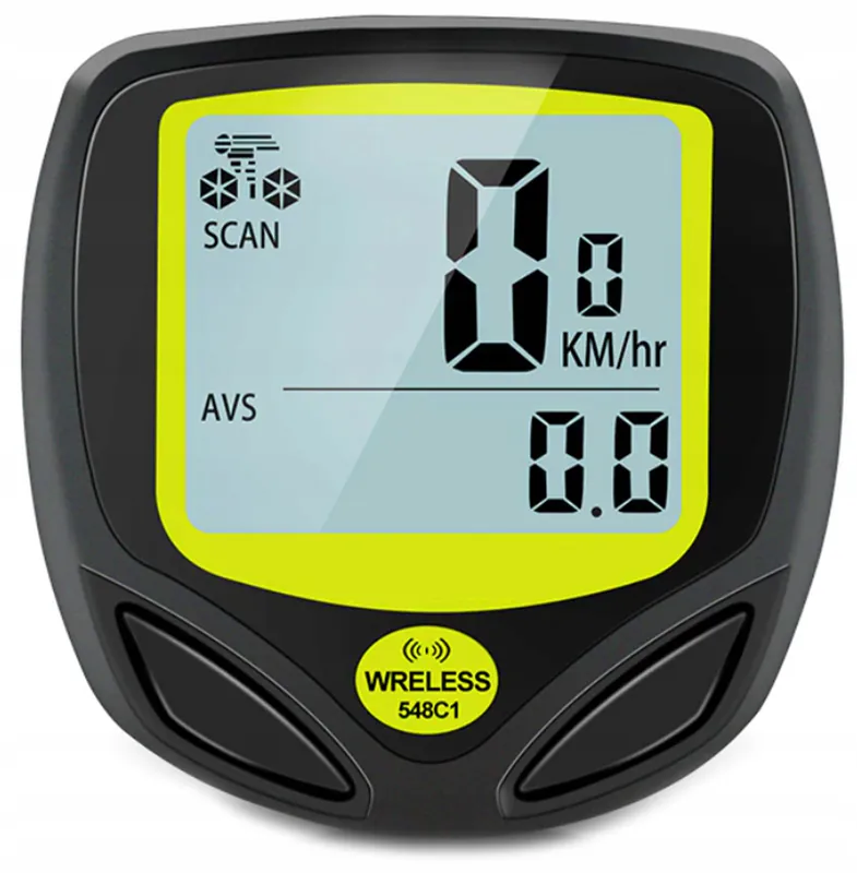 Cel mai vândut Ciclocomputer vitezometru wireless pentru bicicleta, 14 functii, negru