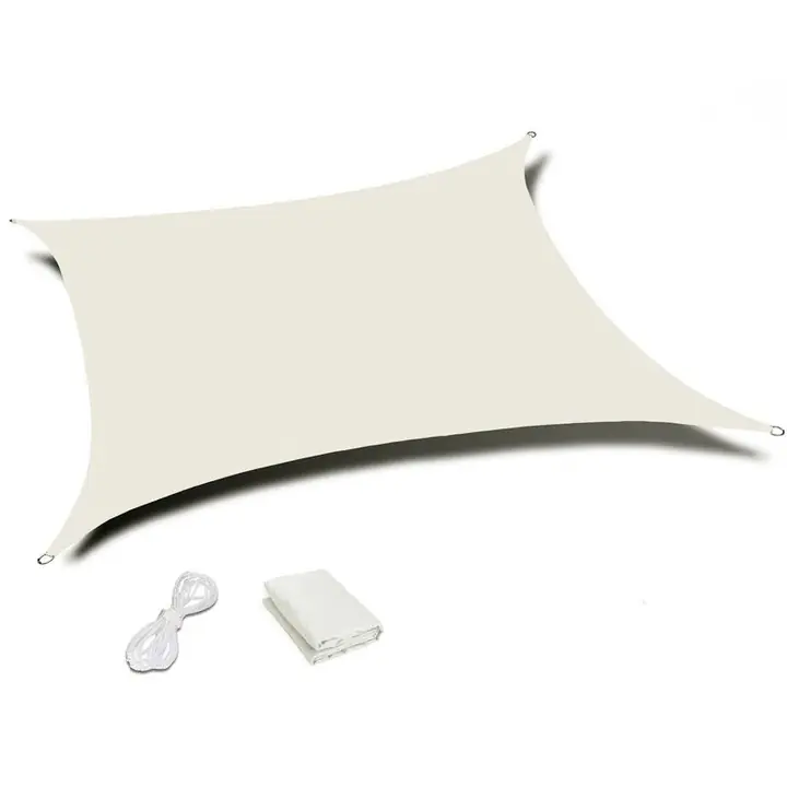 Popular Prelata solara patrata 500×500 cm, impermeabila, protectie UV, poliester 180g/mp, bej