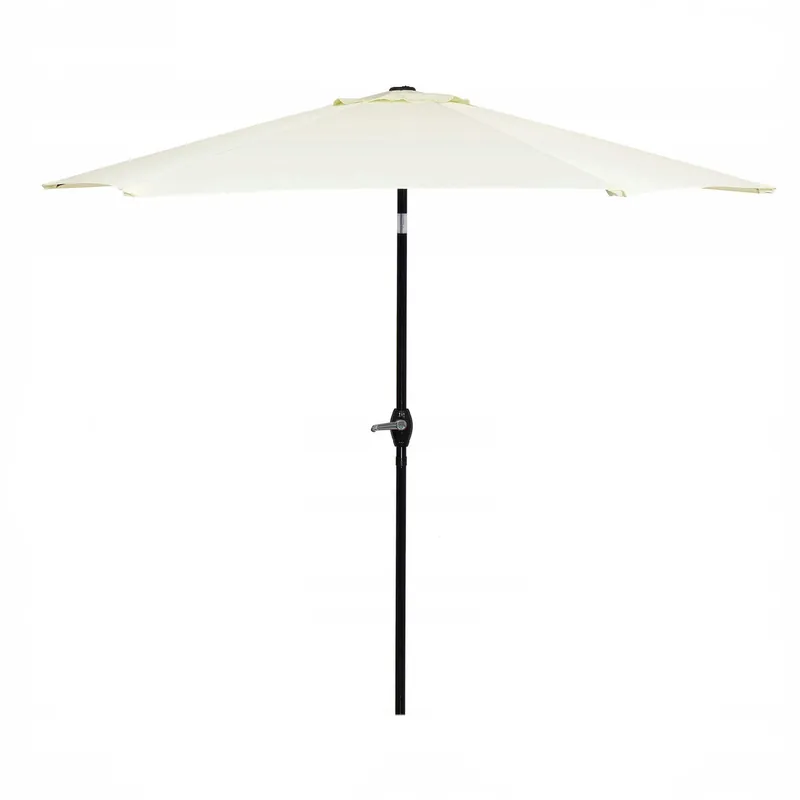 Umbrela terasa gradina, cu manivela si inclinare, GU13E, diametru 260cm, Crem Cumpără online