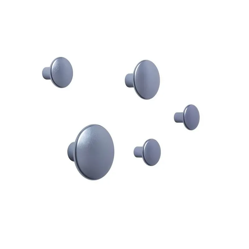 Dots Metal Set of 5 Pale Blue - Muuto Livrare rapidă