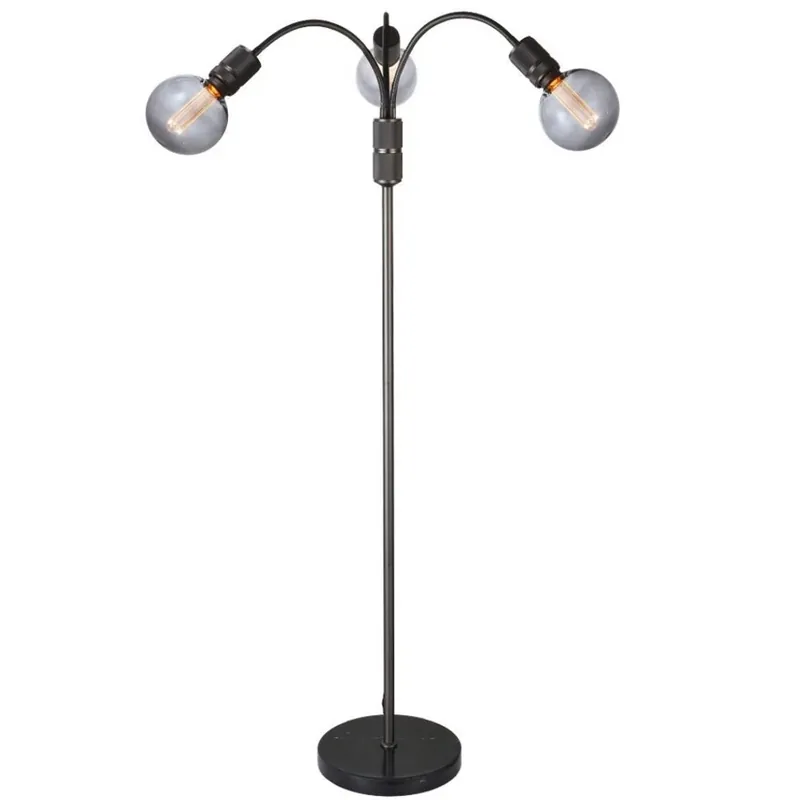 Halo Lampadar 3 Gun Black/Marble - Halo Design Cumpărături sigure