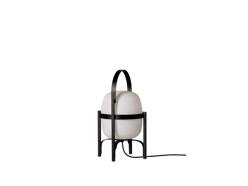 Ofertă limitată Lampa de masă Cesta Exterior, IP65, negru - Santa & Cole