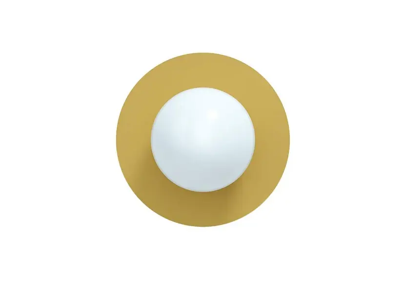 Ofertă limitată Candy Big Circle 360 L Aplică de perete, galben - Swedish Ninja