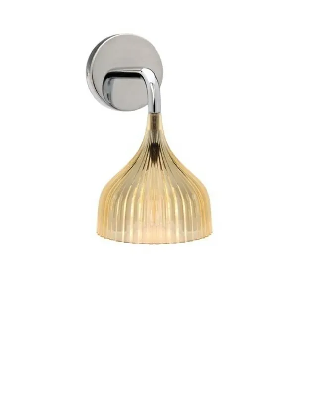 Retur ușor E‘ Aplică de Perete Yellow - Kartell