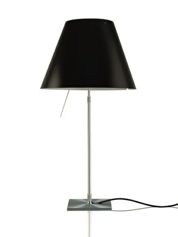 Costanza Veioză Aluminium cu Liquorice Black - Luceplan Ofertă specială