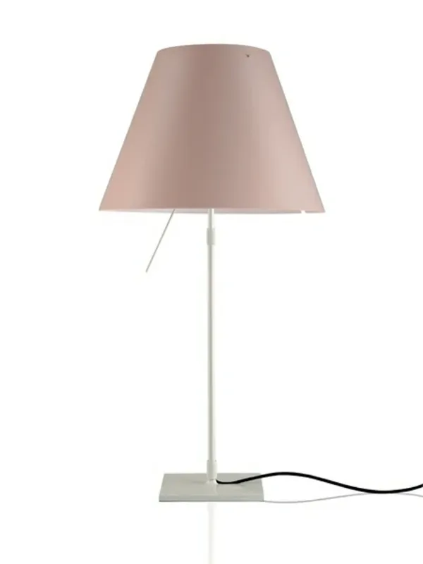 Noutate Costanza Veioză Aluminium cu Soft Skin - Luceplan