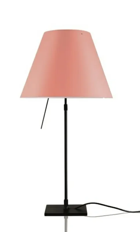 Doar azi Costanza Veioză cu Dimmer Black/Edgy Pink - Luceplan