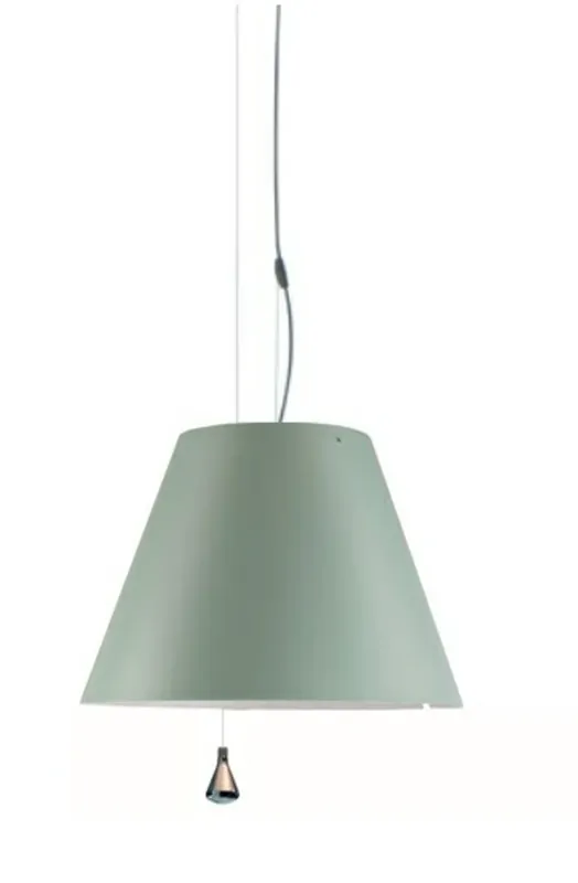 Promoție Costanza Lustră Pendul Up/Down Comfort Green - Luceplan