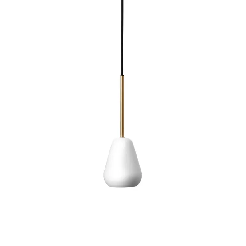 Lampa suspendată Anoli Spot, auriu/alb, Ø 10 cm - Nuura Ofertă de sezon