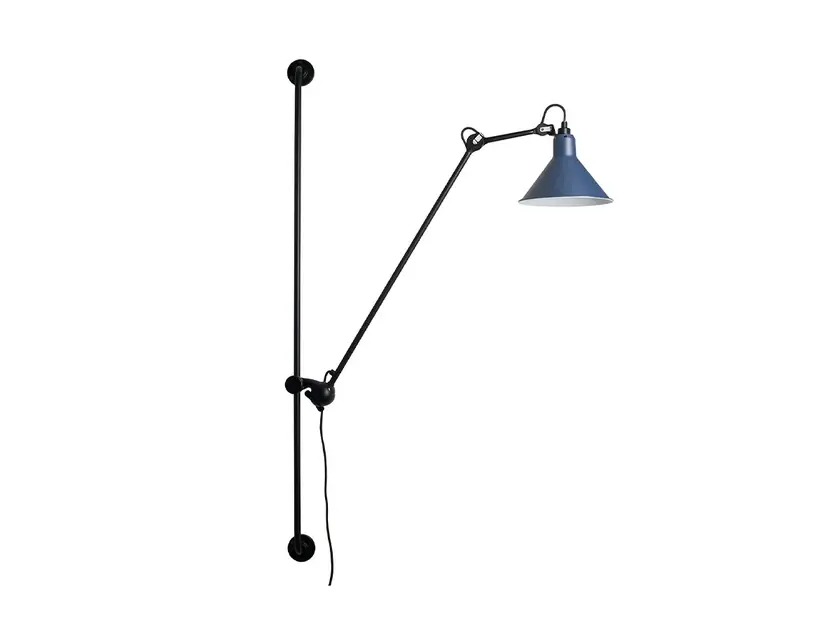 214 Aplică de Perete Conic Black/Blue - Lampe Gras Ofertă