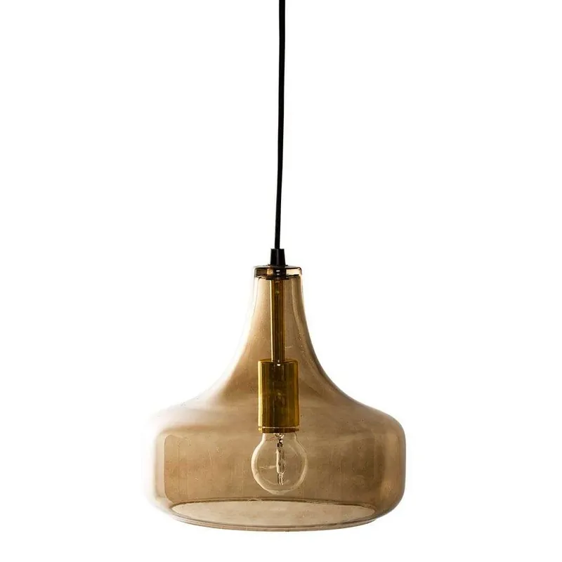 Yuser Lustră Pendul Brown/Glass - Bloomingville Cumpără acum
