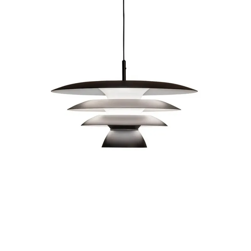 DaVinci Lustră Pendul Ø430 Matt Black - Belid Plată sigură