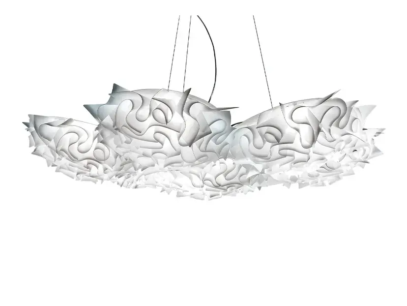 Veli 7 Lustră Pendul White - SLAMP Calitate înaltă