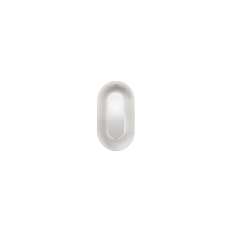 Plată securizată Sasi Small plafonieră de perete/tavan Silver - Nuura