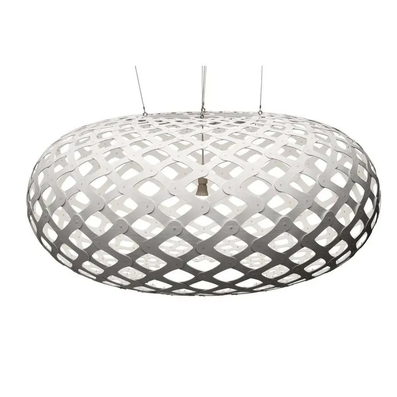 Retur ușor Kina Lustră Pendul Ø140 White 2 Sides - David Trubridge