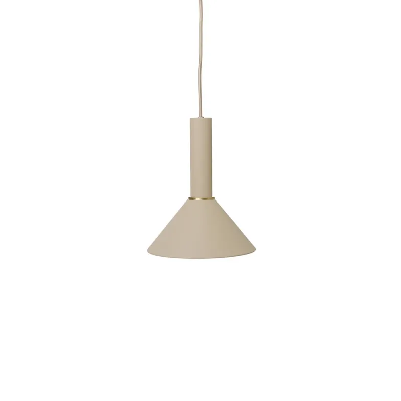 Collect Lustră Pendul Cone High Cashmere - Ferm Living Reduceri