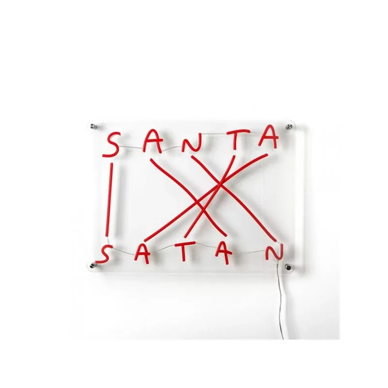 Santa-Satan LED-Sign - Seletti Chilipir