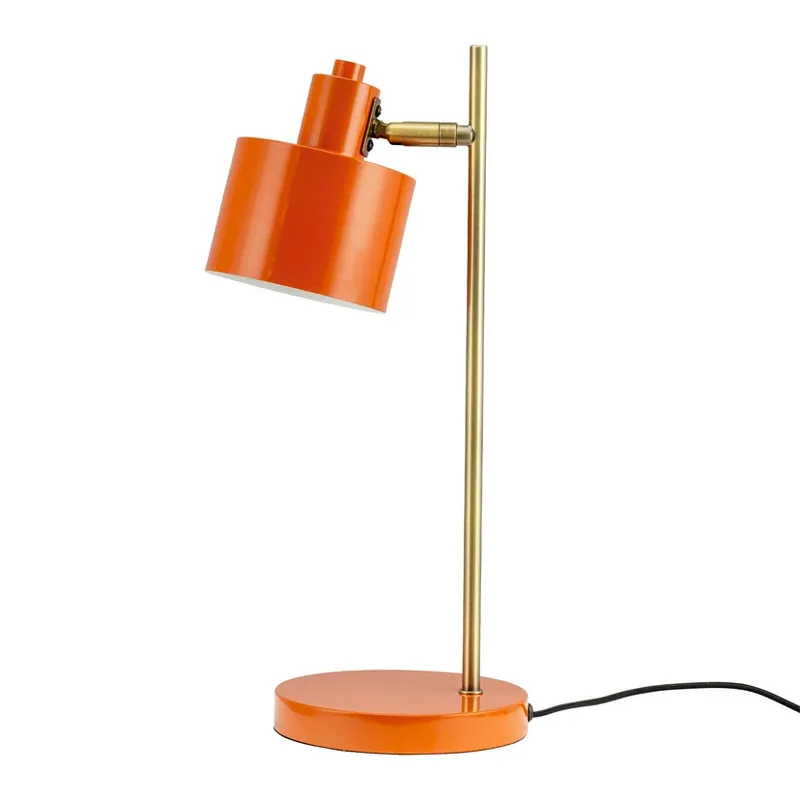 Ofertă de sezon Lampa de masă Ocean portocaliu/alamă - Dyberg Larsen