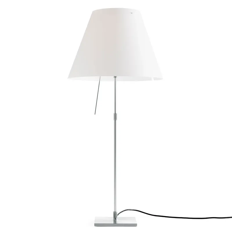 Preț promoțional Costanza Veioză cu Dimmer Aluminium cu White - Luceplan