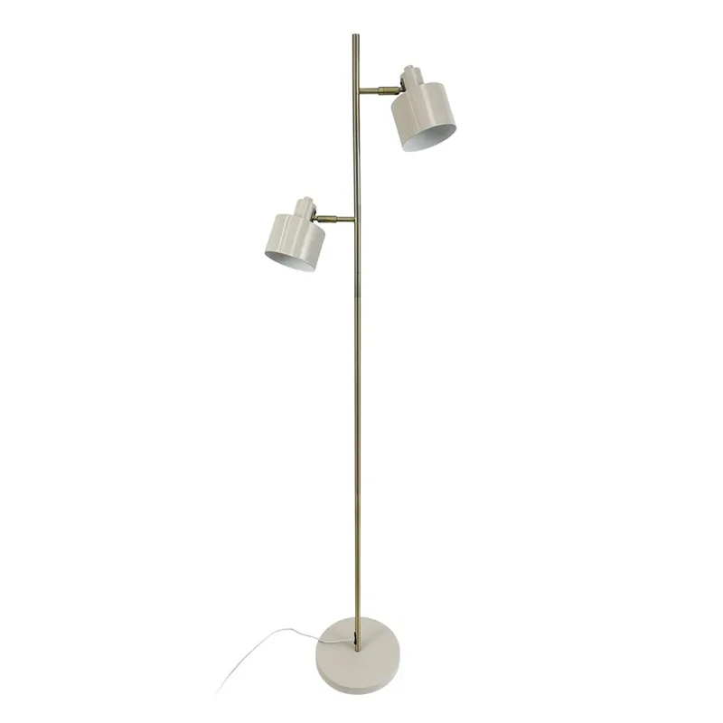 Expediere rapidă Lampadar Ocean, bej, înălțime 160 cm, 2 becuri - Dyberg Larsen