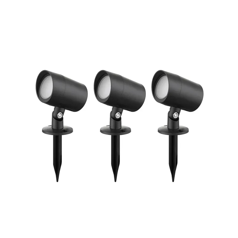 Nu rata Nycta LED Smart Lampă de grădină w/Vârf de pământ 3 pcs. Negru - Lindby