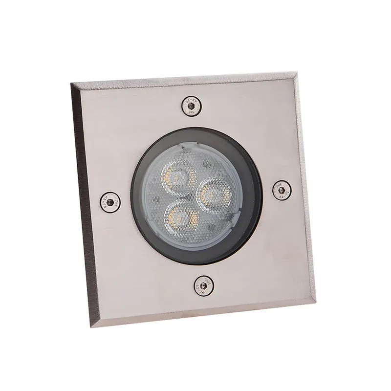 Ava LED Spoturi Incastrabile Exterior Steel - Lucande Preț promoțional