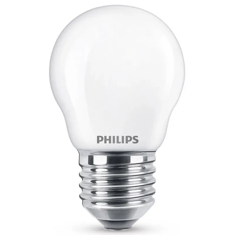 Cel mai vândut Bec LED 2,2W Glass Crown (250lm) E27 - Philips