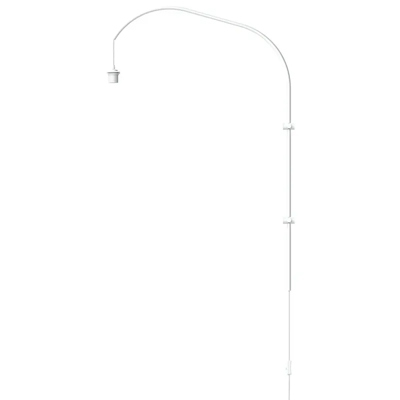 Disponibil imediat Willow Wall Single Stativ de Perete White - UMAGE