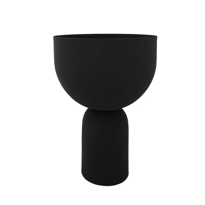 Bestseller Ghiveci Torus Ø22 Negru/Negru - AYTM