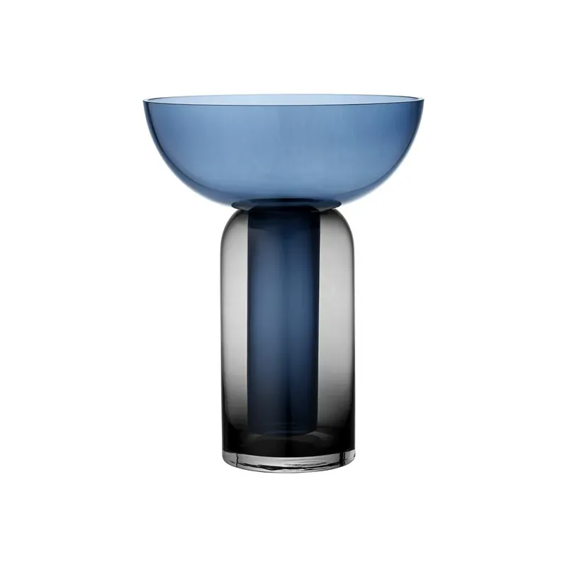 Ofertă limitată Vază Torus Ø25 Negru/Bleu marin - AYTM