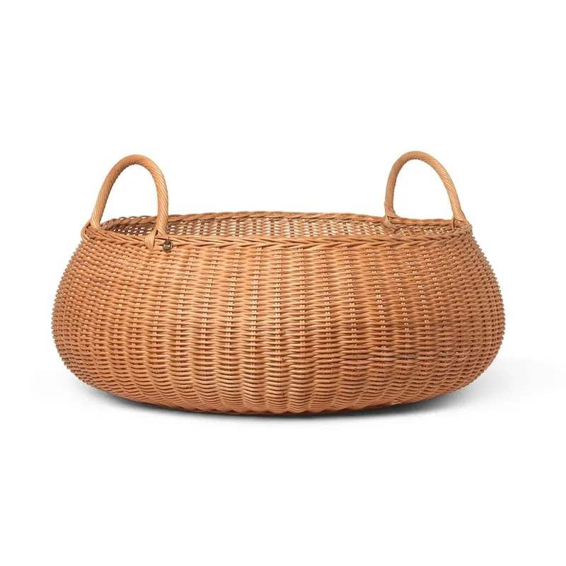 Disponibil imediat Braided Depozit Low Natural - Ferm Living