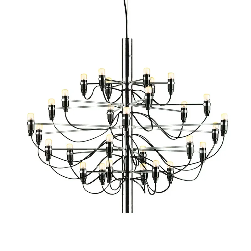 Plată securizată 2097/50 Lustră Pendul Chrome - Flos