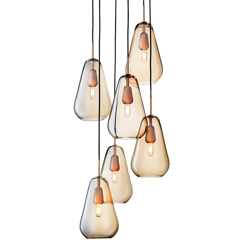 Anoli 6 Candelabru Nordic Gold/Gold - Nuura Noutate