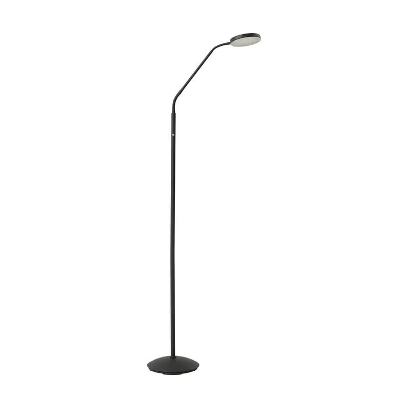 Vezi acum Lampadar LED Elvyn cu baterie, negru, reglabil - Lindby