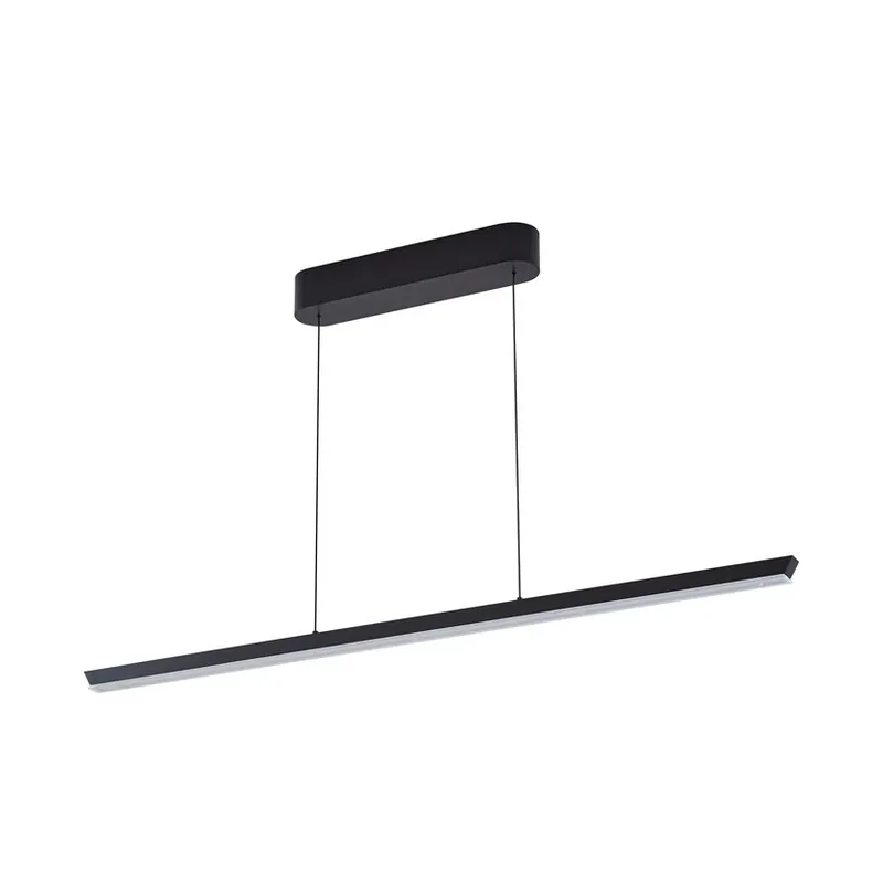 Lampă suspendată LED Solvar, negru, 117 cm, CCT, dimabilă - Lucande Nu rata