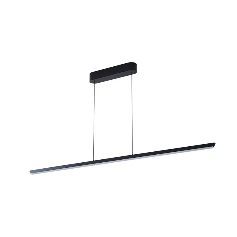 Lampă suspendată LED Solvar, negru, 158 cm, CCT, dimabilă - Lucande Expediere rapidă