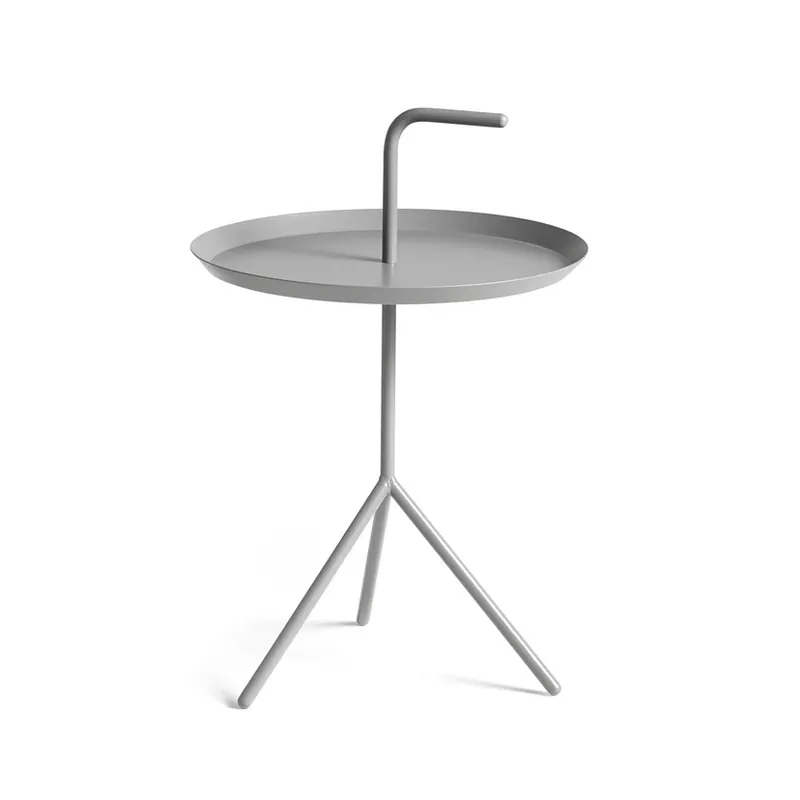 Măsuță DLM, gri, înălțime 56 cm, oțel - HAY Premium