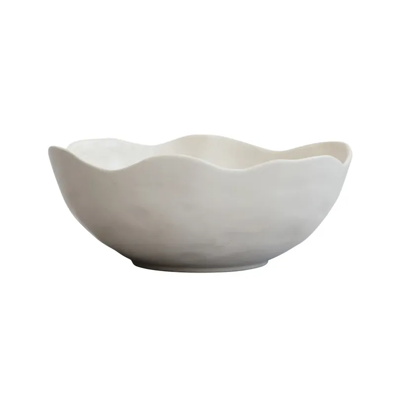 Plată sigură Farfurie nativă, înălțime 11 cm, piatră, albă - 101 Copenhagen