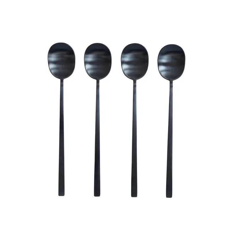 Cumpără acum Set de 4 linguri Kogei, negru, înălțime 20 cm - 101 Copenhagen