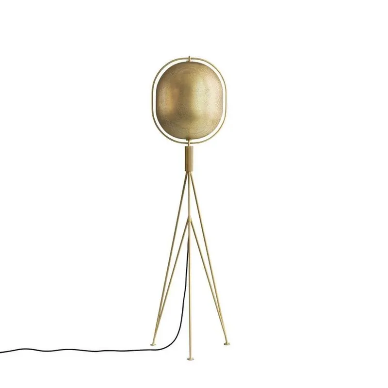 Calitate înaltă Lampadar Pearl, alamă, înălțime 140 cm, aluminiu - 101 Copenhagen