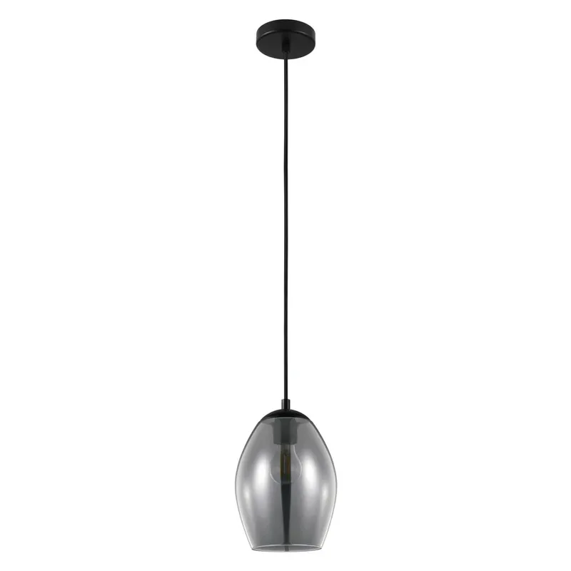 Retur gratuit Lampa suspendată Estanys, negru, 1 bec - EGLO Stars of Light
