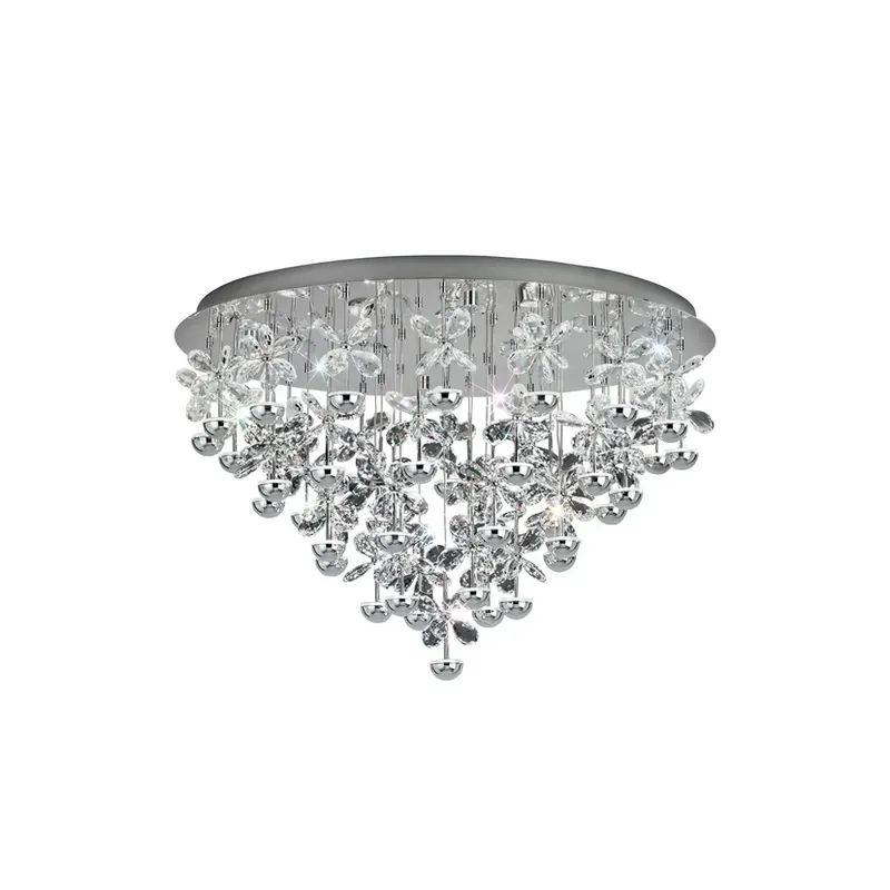 Discount Pianopoli plafonieră LED cromată 78 cm - EGLO Stars of Light