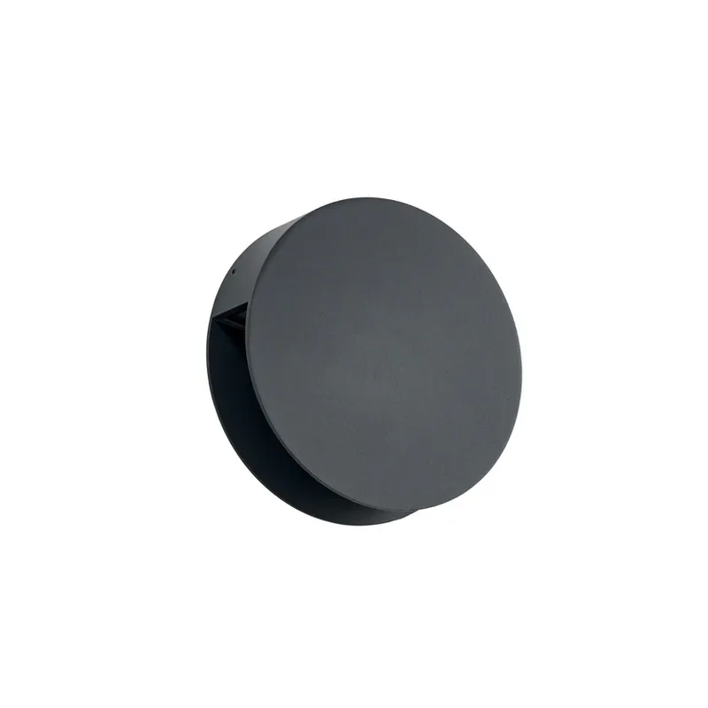 Lampă de exterior cu LED Advero, IP44, CCT, număr de casă, antracit - Lucande Chilipir