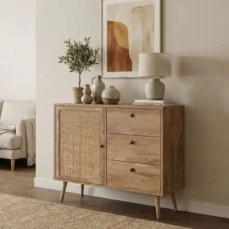 Bufet, Oslo, Stejar, 85x39x79 cm Popular