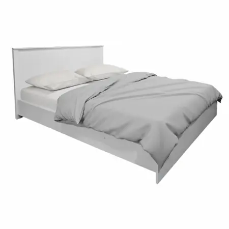 Cadru de pat, Athos, Alb, 170x206.5x96 cm Premium