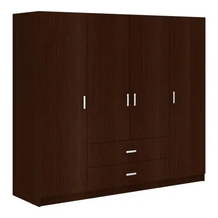 Noutate Dulap cu 4 usi, Royal, Wenge, 200x58x177 cm
